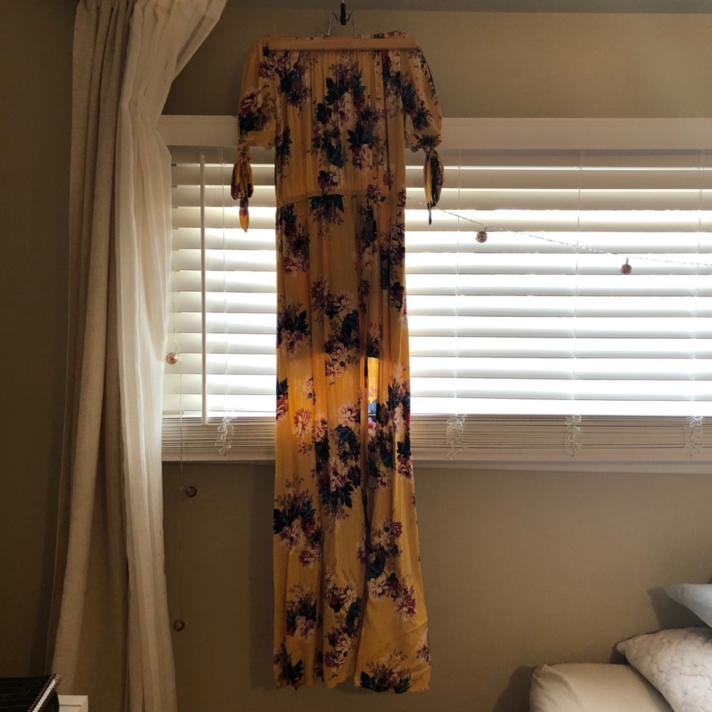 Floral maxi dress